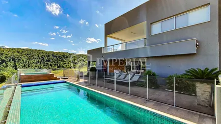 Casa com 5 dormitórios à venda, 600 m² por R$ 4.199.000,00 - Condomínio Fazenda Serrazul - Itupeva/SP