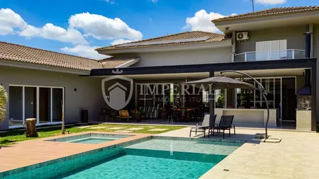 Casa com 5 dormitórios à venda, 580 m² por R$ 9.500.000,00 - Condomínio Fazenda Vila Real de Itu - Itu/SP