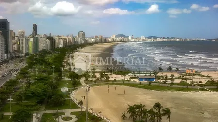 Apartamento com 3 dormitórios à venda, 113 m² por R$ 720.000,00 - Praia do José Menino - Santos/SP