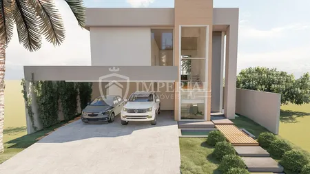 Casa com 3 dormitórios à venda, 240 m² por R$ 1.500.000,00 - Condomínio Residencial Una - Itu/SP