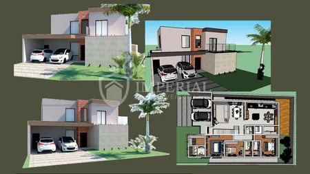 Casa com 3 dormitórios à venda, 202 m² por R$ 1.390.000,00 - Condomínio Central Parque - Salto/SP