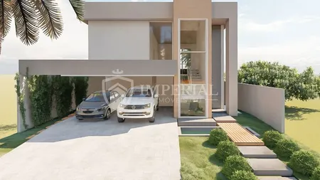 Casa com 3 dormitórios à venda, 240 m² por R$ 1.750.000,00 - Condomínio Residencial Una - Itu/SP
