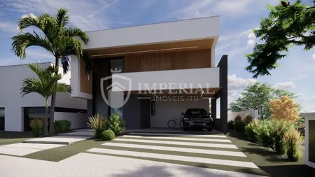 Casa com 4 dormitórios à venda, 252 m² por R$ 3.200.000,00 - Condomínio Alphaville Castelo - Itu/SP
