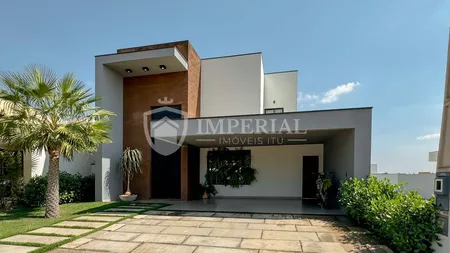 Casa com 3 dormitórios à venda, 223 m² por R$ 1.690.000,00 - Condomínio Residencial Una - Itu/SP