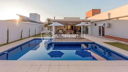 Casa com 3 dormitórios à venda, 368 m² por R$ 2.650.000,00 - Condomínio Palmeiras Imperiais - Salto/SP
